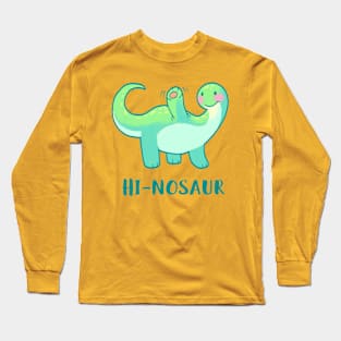 Hi-nosaur Long Sleeve T-Shirt